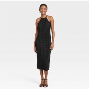 Black Midi Dress